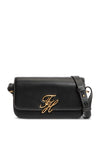 SCRIPT LEATHER FLAP