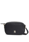 Tommy Hilfiger Logo Tape Crossbody Camera Bag, Black