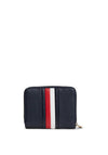 Tommy Hilfiger Medium Global Stripe Zip Around Wallet, Navy