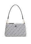 Tommy Hilfiger Mini Monogram Jacquard Shoulder Bag, Navy