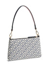 Tommy Hilfiger Mini Monogram Jacquard Shoulder Bag, Navy