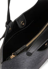 Tommy Hilfiger Modern Textured Tote Bag, Black