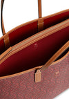 Tommy Hilfiger Monogram Tote Bag, Red