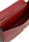 Tommy Hilfiger Monoplay Crossbody Saddle Bag, Red