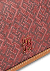 Tommy Hilfiger Monoplay Crossbody Saddle Bag, Red