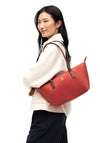 Tommy Hilfiger Popette Elongated Tote Bag, Red