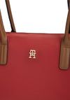 Tommy Hilfiger Popette Elongated Tote Bag, Red