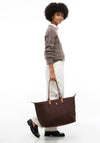 Tommy Hilfiger Popette Large Tote Bag, Brown