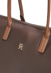 Tommy Hilfiger Popette Large Tote Bag, Brown