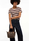 Tommy Hilfiger Popette Mini Tote Bag, Brown