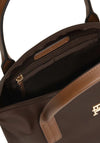 Tommy Hilfiger Popette Mini Tote Bag, Brown