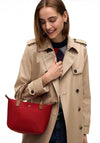 Tommy Hilfiger Popette Mini Tote Bag, Red