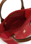 Tommy Hilfiger Popette Mini Tote Bag, Red