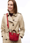 Tommy Hilfiger Popette Mini Tote Bag, Red