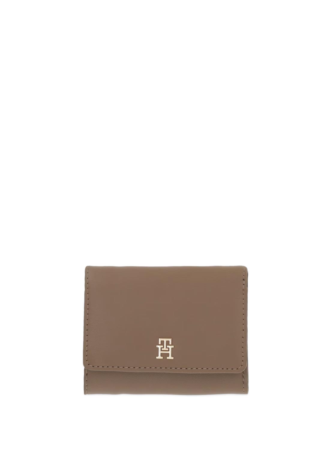 Tommy Hilfiger TH Icon Trifold Wallet, Taupe