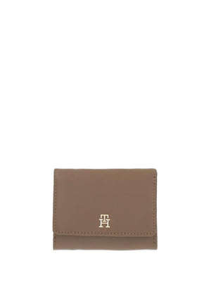Tommy Hilfiger TH Icon Trifold Wallet, Taupe