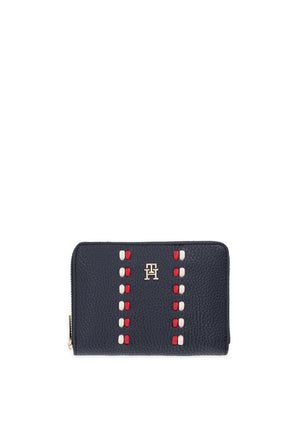 Tommy Hilfiger Icon TH Monogram Wallet, Navy