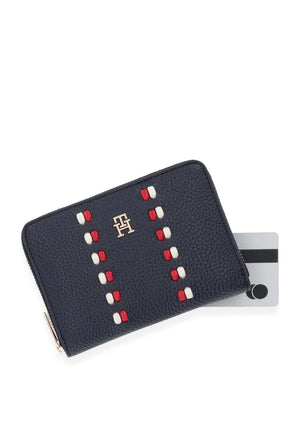 Tommy Hilfiger Icon TH Monogram Wallet, Navy