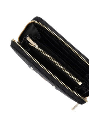 Tommy Hilfiger Icon TH Monogram Wallet, Black