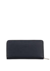 Tommy Hilfiger Icon Signature Tape Zip-Around Wallet, Navy