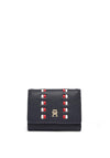 Tommy Hilfiger Icon TH Monogram Trifold Wallet, Navy