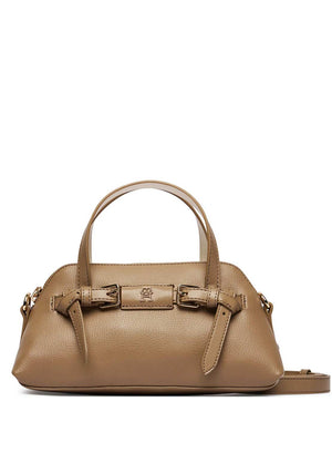 Tommy Hilfiger Small Buckle Detail Grab Bag, Beige