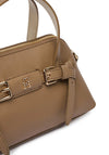 Tommy Hilfiger Small Buckle Detail Grab Bag, Beige