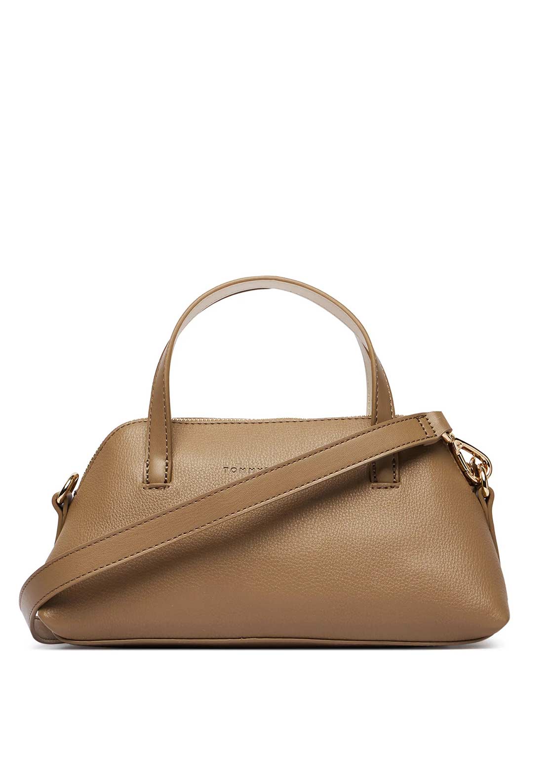 Tommy Hilfiger Small Buckle Detail Grab Bag, Beige