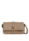 Tommy Hilfiger Small Fold Over Crossbody Bag, Beige