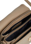 Tommy Hilfiger Small Fold Over Crossbody Bag, Beige