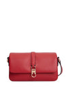 Tommy Hilfiger Small Fold Over Crossbody Bag, Red