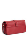 Tommy Hilfiger Small Fold Over Crossbody Bag, Red