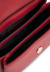 Tommy Hilfiger Small Fold Over Crossbody Bag, Red