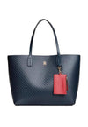 Tommy Hilfiger Textured Large Tote Bag, Navy