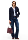 Tommy Hilfiger Textured Medium Shoulder Bag, Burgundy
