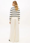 Tommy Hilfiger Premium Knit Gold-Tone Button Cardigan, Cream