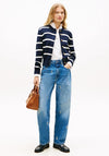 Tommy Hilfiger Premium Knit Gold-Tone Button Cardigan, Navy