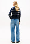Tommy Hilfiger Premium Knit Gold-Tone Button Cardigan, Navy