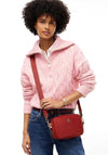 Tommy Hilfiger Webbing Camera Crossbody Bag, Red