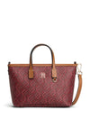 Tommy Hilfiger TH Monoplay Crossbody Tote Bag, Red