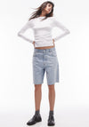 TOPSHOP Everyday Long Sleeve Top, White