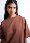 TOPSHOP Premium T-Shirt, Brown