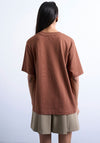 TOPSHOP Premium T-Shirt, Brown
