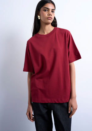 TOPSHOP Premium T-Shirt, Red