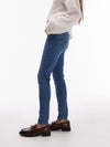 TOPSHOP Jamie Slim Leg Jeans, Medium Blue Denim