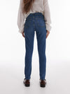 TOPSHOP Jamie Slim Leg Jeans, Medium Blue Denim