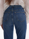 TOPSHOP Jamie Slim Leg Jeans, Medium Blue Denim