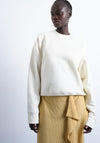 TOPSHOP Ultimate Sweatshirt, Cream