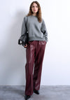 TOPSHOP Ultimate Sweatshirt, Dark Grey Melange