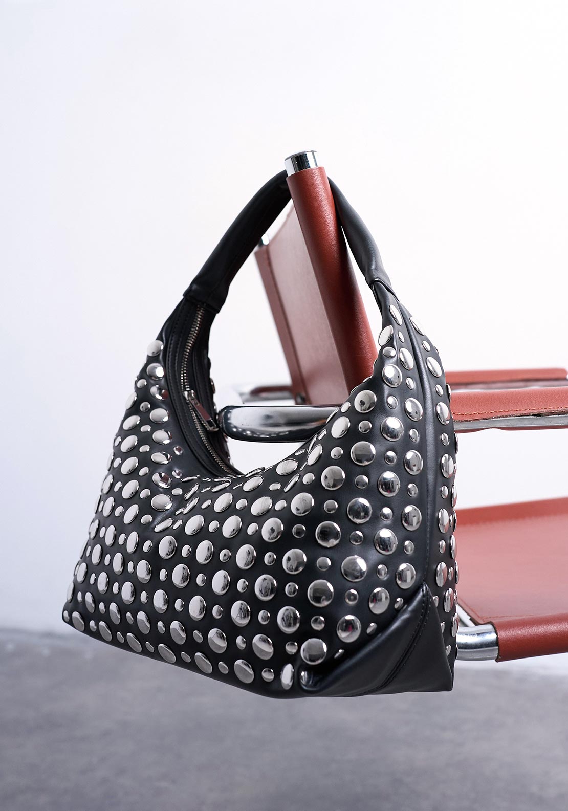 TSMANTHA STUDDED SHOULDER BAG